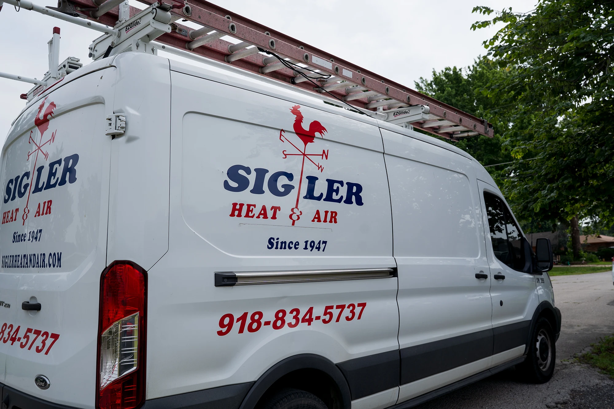 Sigler Heat & Air Van