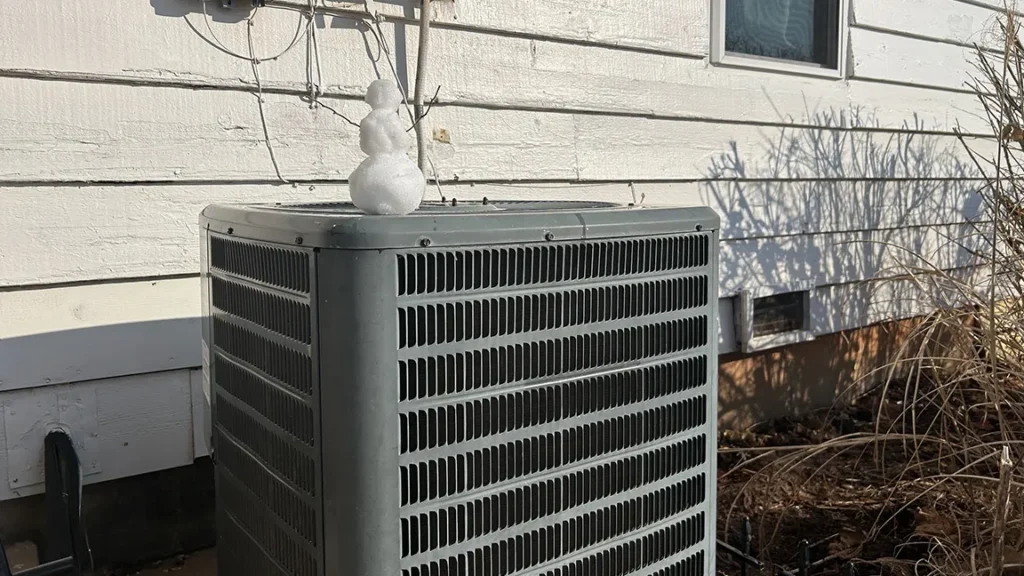 should you cover your ac unit before it snows